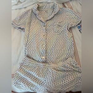 Limited Edition RAINBOW hearts Pajamas Size M